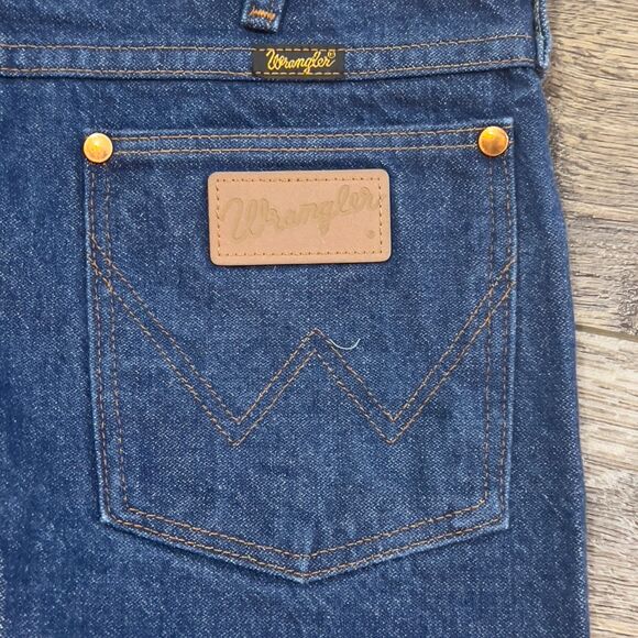 Vintage 70s/80s Wrangler Bundle! Blue Jeans Cowboy Cut Made in USA - Men's 35x30 - Picture 10 of 13